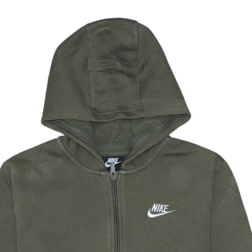 Boys UK Size XL Nike Green Full Zip Hoodie