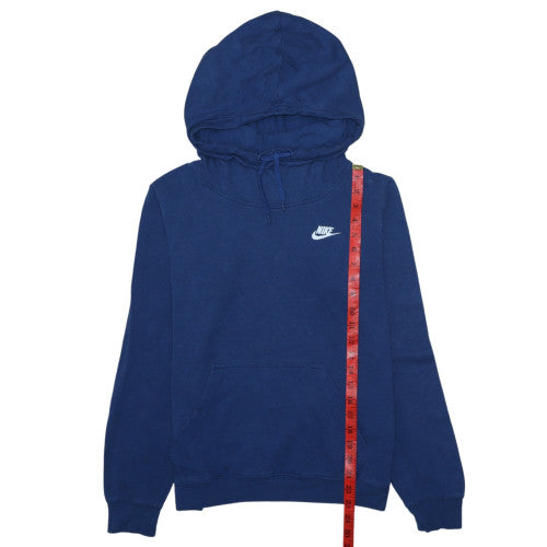 Mens UK Size S Nike Blue Pullover Hoodie