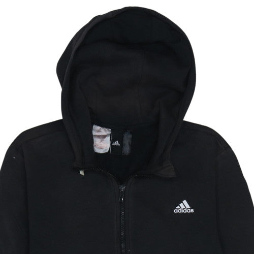 Additional view of Adidas boys’ black and grey full zip hoodie -, size 13-14, years