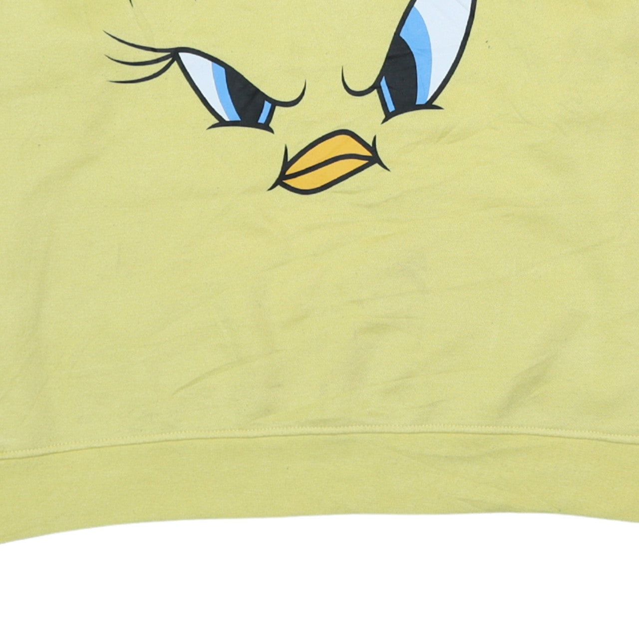 Womens UK Size L Primark Yellow Pullover Sweatshirt