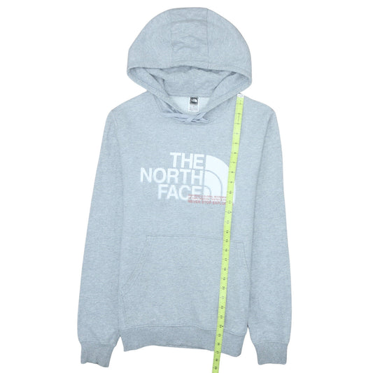Mens UK Size S The North Face Grey Pullover Hoodie