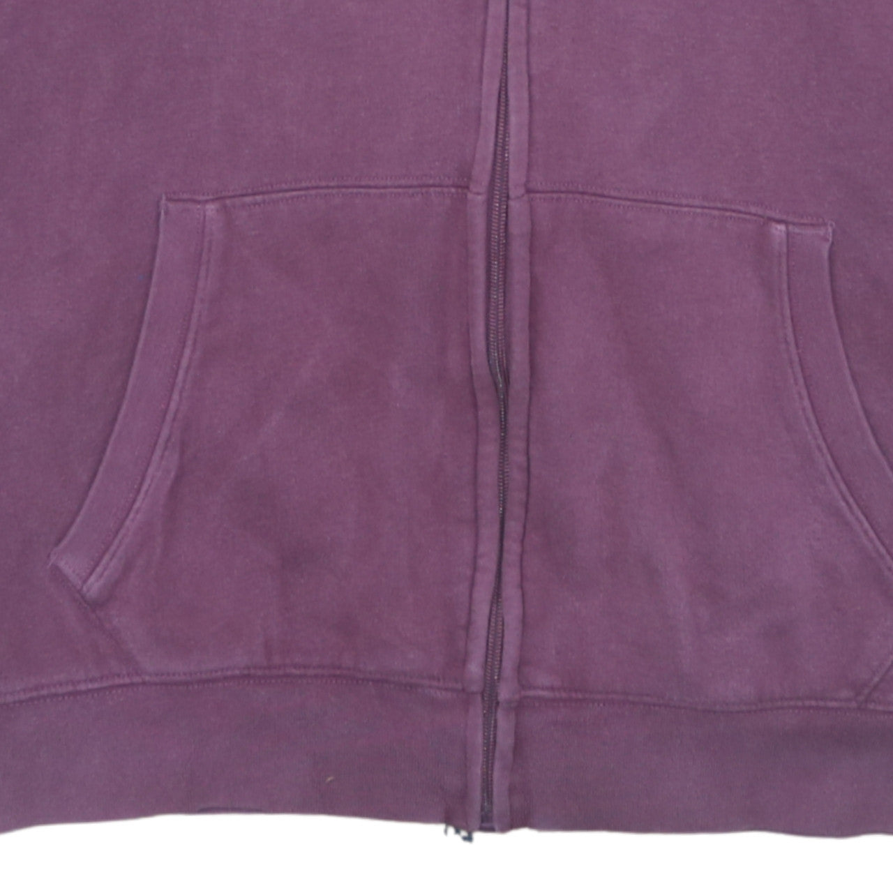 Mens UK Size XL FILA Purple Full Zip Hoodie