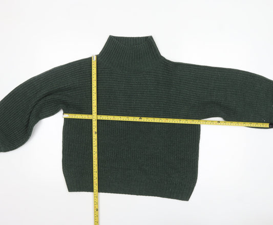 Womens UK Size S Monki Green Pullover Jumper