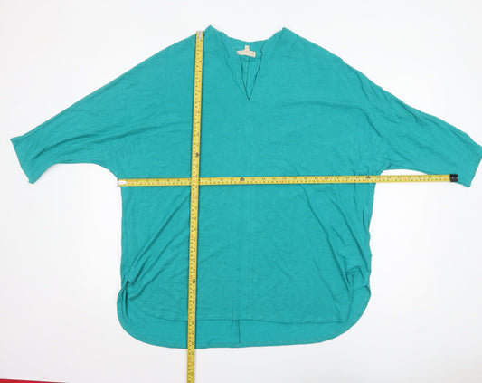Womens UK Size 18 Phase Eight Green Tunic Jumper