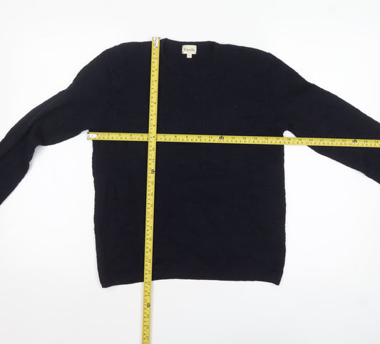 Womens UK Size M Viyella Black Pullover Jumper