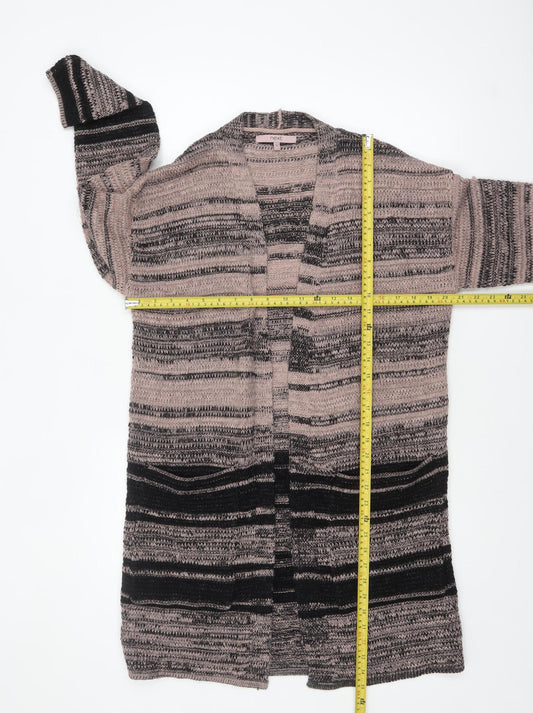 Next Womens Multicoloured Knit Longline Cardigan Size 12