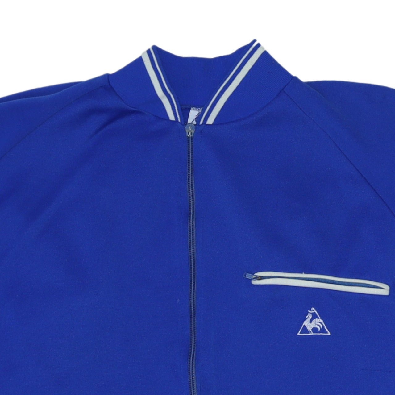 Mens UK Size S le coq sportif Blue Full Zip Sweatshirt