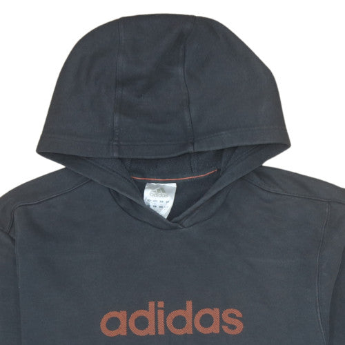 Mens UK Size XL adidas Black Pullover Hoodie