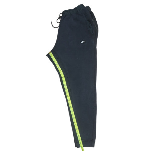 Nike Men's Black Fleece Jogger Sweatpants Medium Regular Fit