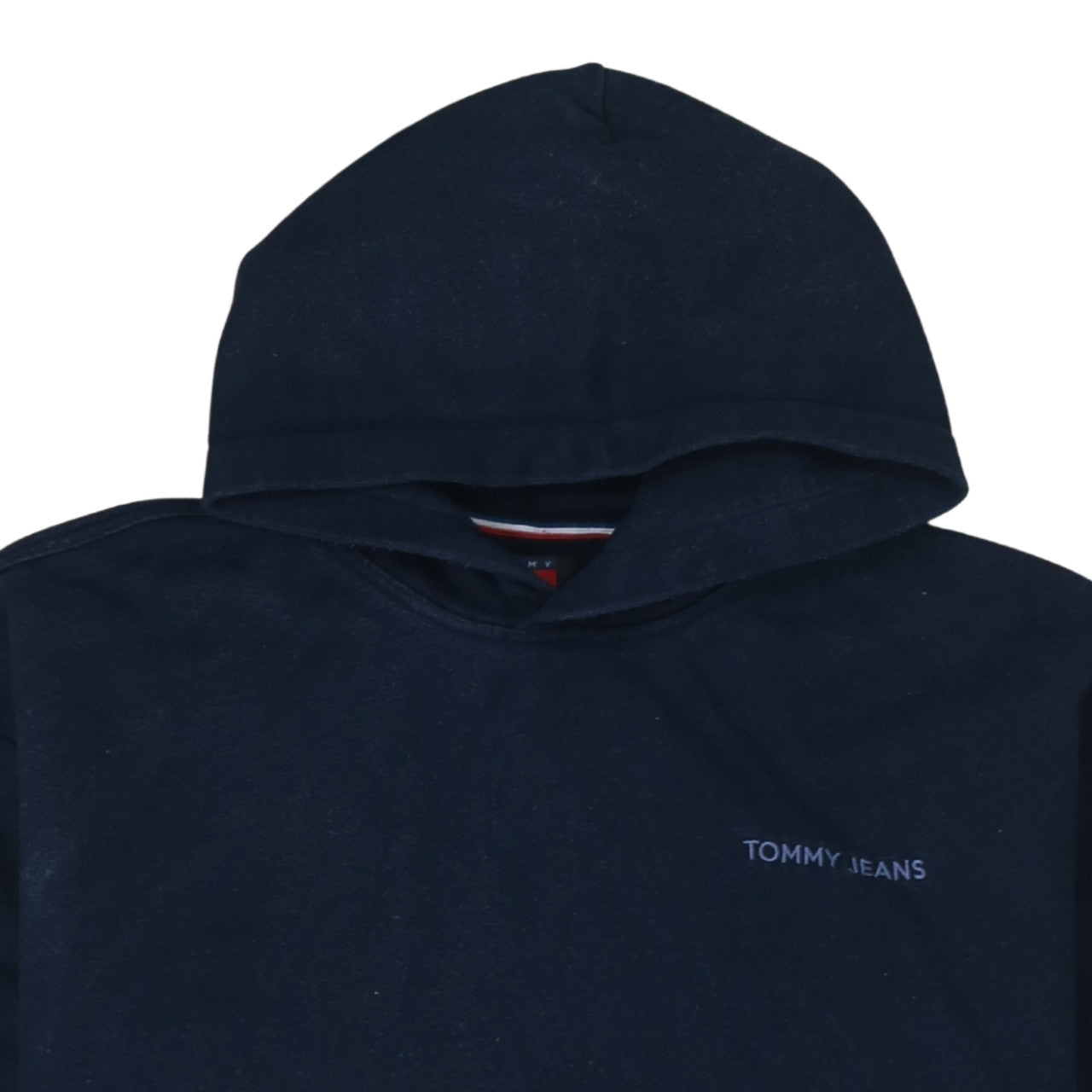 Mens UK Size M Tommy Jeans Blue Pullover Hoodie