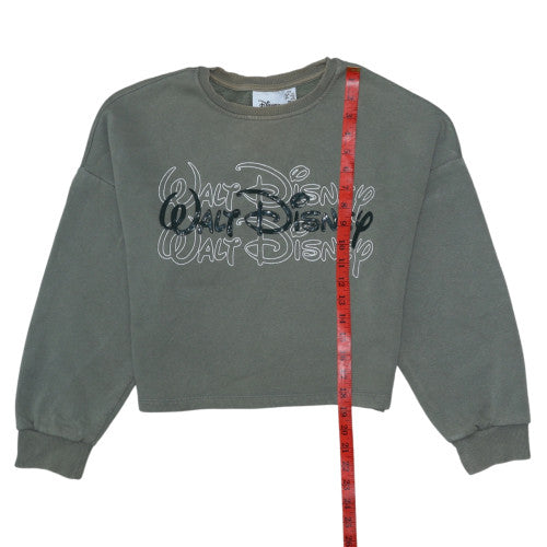 Womens UK Size 2XS Disney Grey Pullover Sweatshirt