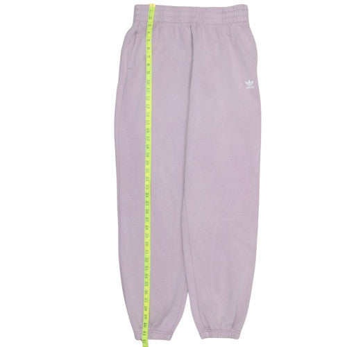 Womens UK Size M adidas Regular Fit Sweatpants Pink Trousers