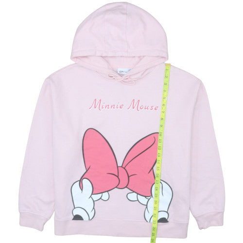 Womens UK Size XL Disney Pink Pullover Hoodie