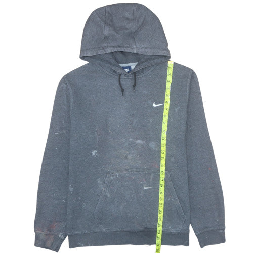 Mens UK Size L Nike Grey Pullover Hoodie