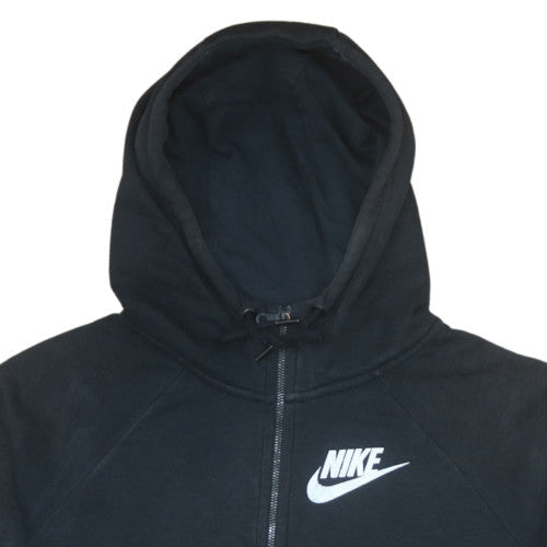 Mens UK Size XL Nike Black Full Zip Hoodie