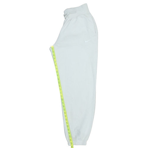 Mens UK Size S Nike Regular Fit Jogger White Trousers