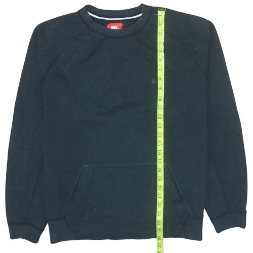 Mens UK Size L Nike Black Pullover Sweatshirt