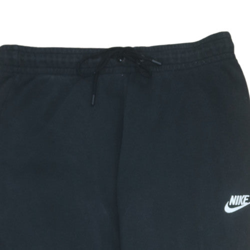 Mens UK Size M Nike Regular Fit Jogger Black Trousers