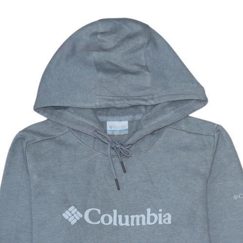 Mens UK Size S Columbia Grey Pullover Hoodie