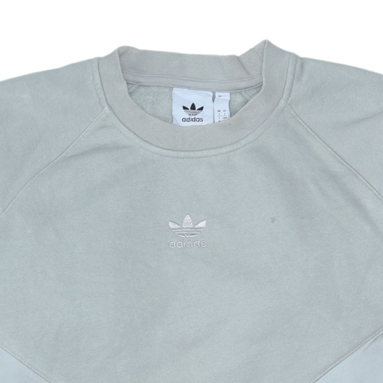 Mens UK Size S adidas Grey Pullover Sweatshirt