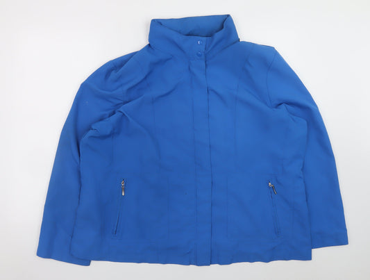 Mens UK Size XL Damart Blue Basic Jacket