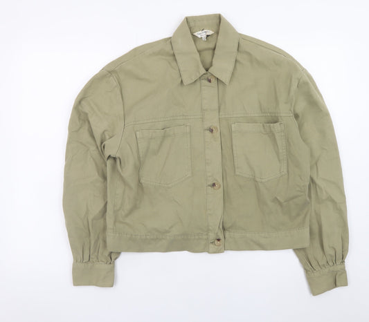 Womens UK Size 12 Miss Selfridge Green Basic Jacket
