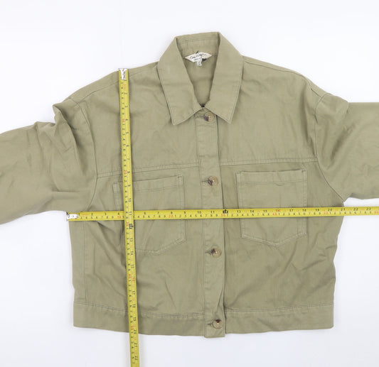 Womens UK Size 12 Miss Selfridge Green Basic Jacket
