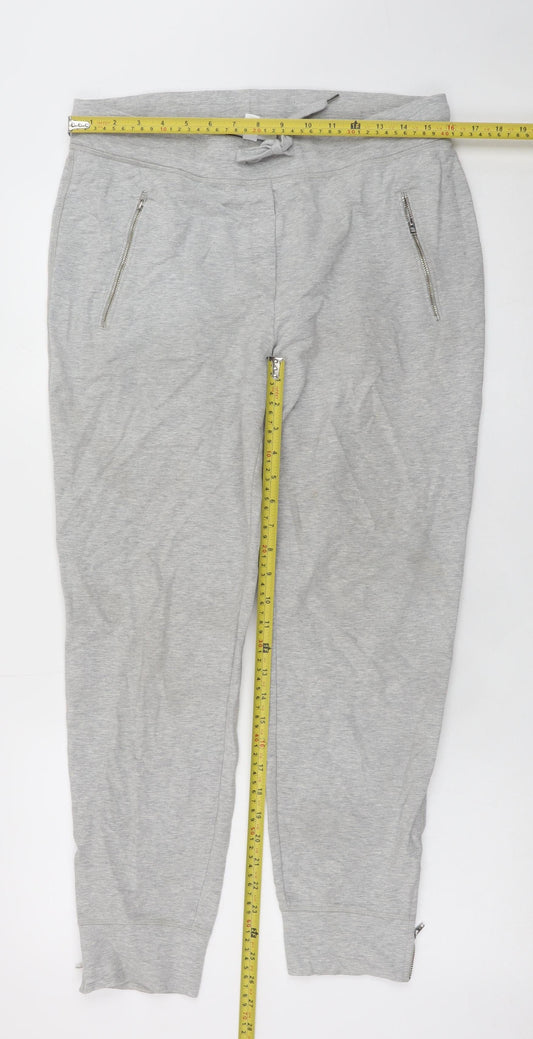 Mens UK Size M The White Company Regular Fit Jogger Grey Trousers
