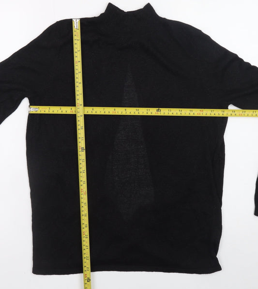 Womens UK Size 12 NEXT Black Cardigan Jumper