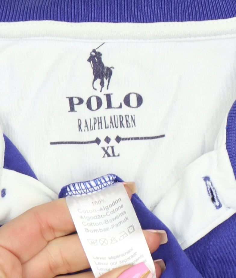 Mens UK Size XL Ralph Lauren 100% Cotton Polo Shirt