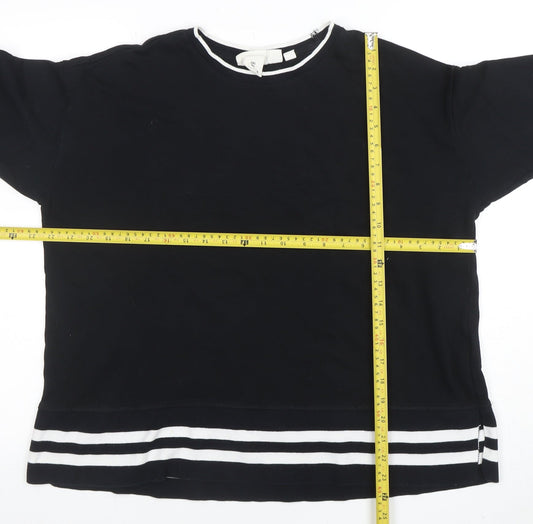 Womens UK Size L L.O.G.G. Black Pullover Sweatshirt