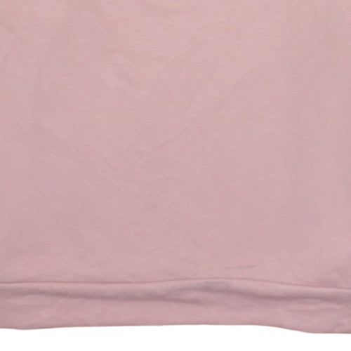 Womens UK Size M Nike Pink Pullover Sweatshirt