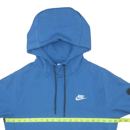 Mens UK Size S Nike Blue Pullover Hoodie