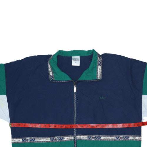 Mens UK Size XL T/ART Multicoloured Windbreaker Coat