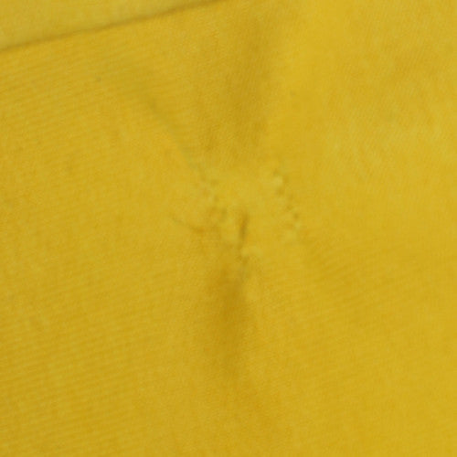 Mens UK Size M Champion Yellow Pullover Hoodie