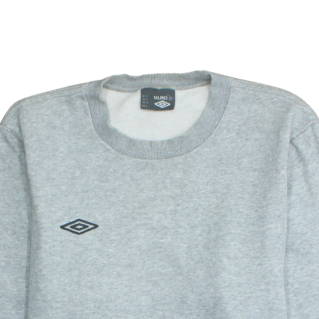 Mens UK Size L Umbro Grey Pullover Sweatshirt