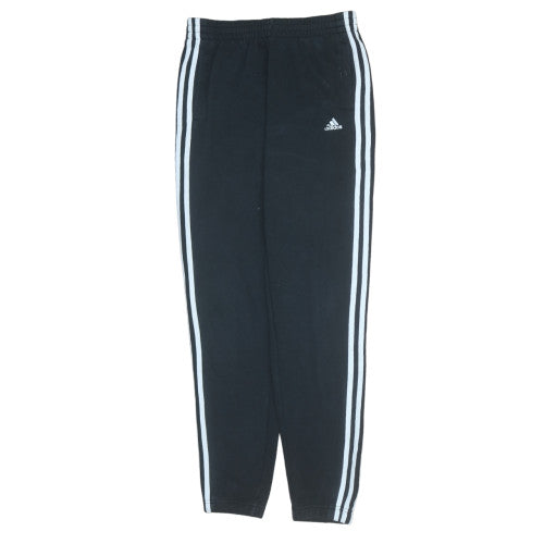 Boys UK Size 13-14 Years adidas Regular Fit Jogger Black Trousers