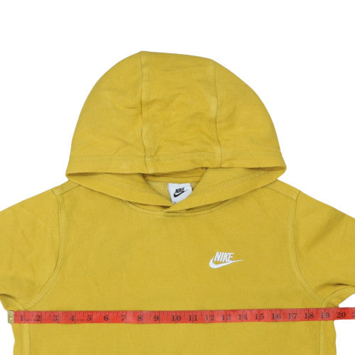 Boys UK Size XL Nike Yellow Pullover Hoodie