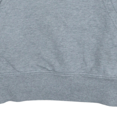 Mens UK Size S The North Face Grey Pullover Hoodie