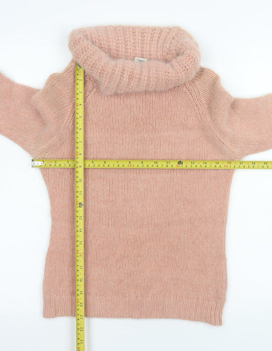 Womens UK Size 12 MNG Pink Pullover Jumper