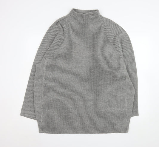 Womens UK Size 18-20 Yours Grey Pullover Jumper