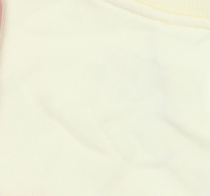 Womens UK Size 2XL Colorful Standard Yellow Pullover Sweatshirt