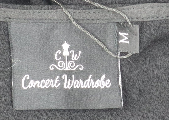 Womens UK Size M Concert Wardrobe Wrap Dress