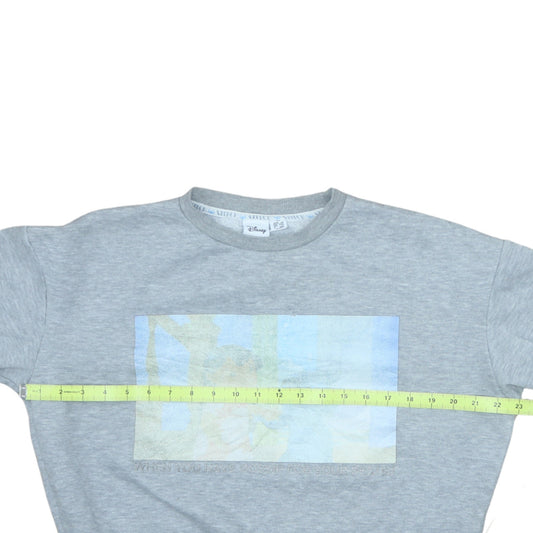 Womens UK Size XS Disney Grey Pullover Sweatshirt