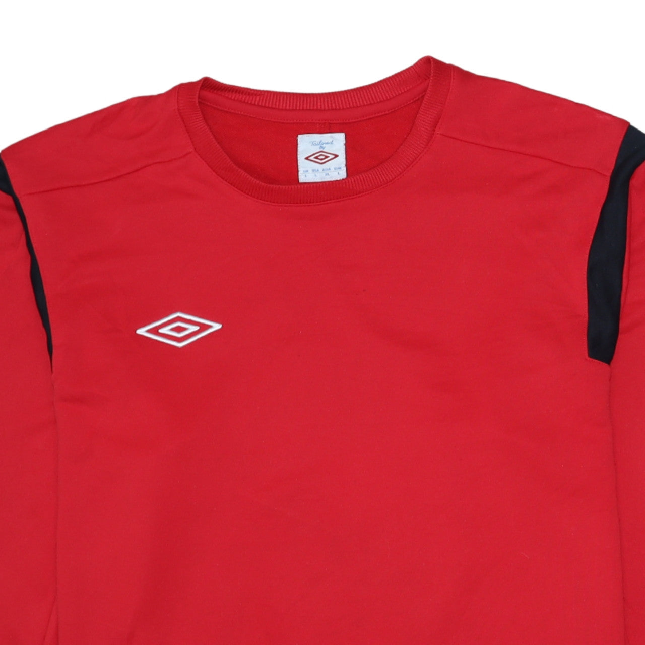 Mens UK Size L Umbro Red Pullover Sweatshirt