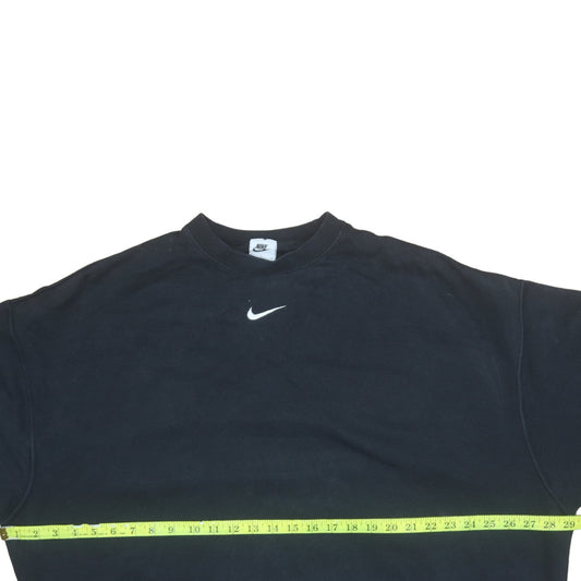 Womens UK Size S Nike Black Pullover Sweatshirt
