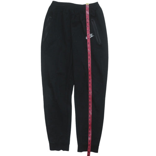 Mens UK Size M Nike Regular Fit Jogger Black Trousers