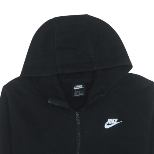 Mens UK Size XS Nike Black Full Zip Hoodie