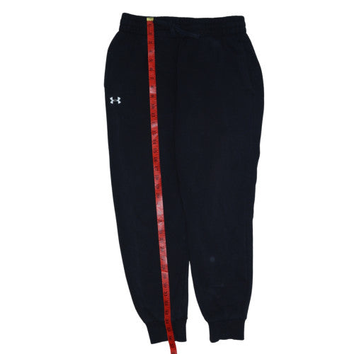 Mens UK Size M Under armour Regular Fit Jogger Black Trousers