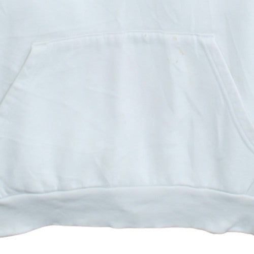 Mens UK Size L PUMA White Pullover Hoodie